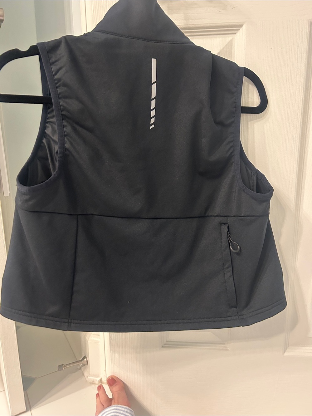 Asics Black Quilted  Vest - Picture 2 of 3